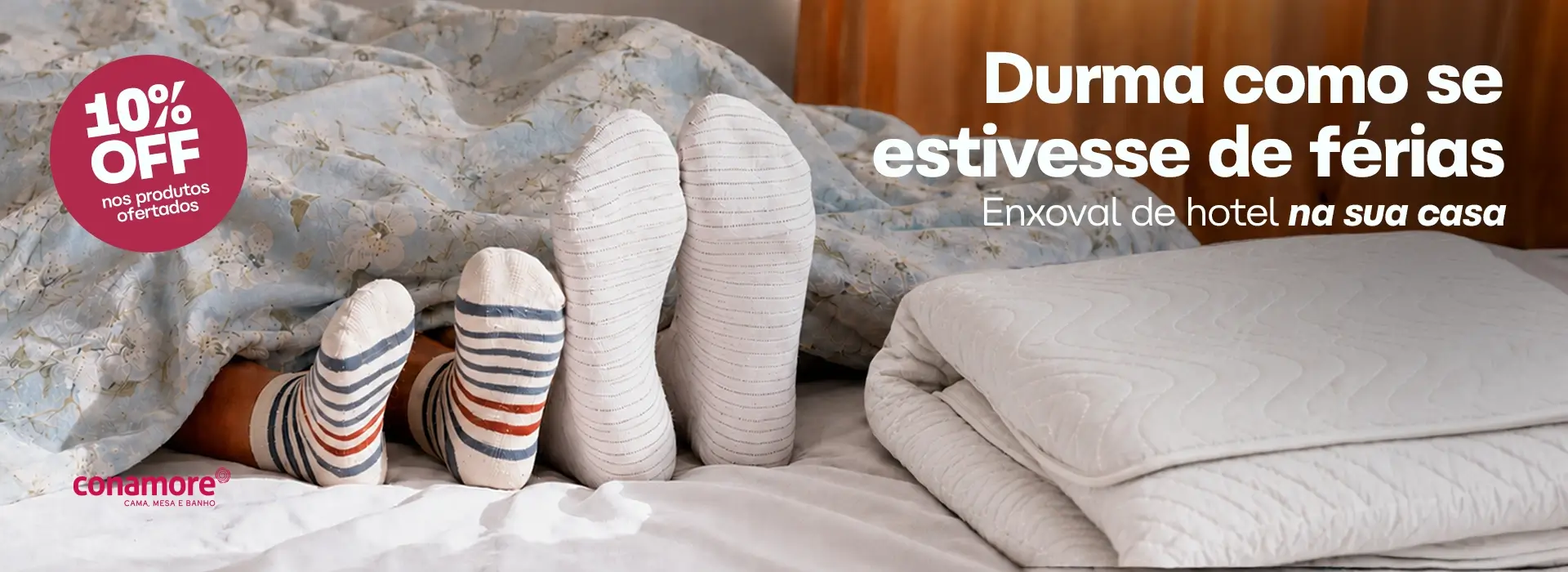 Durma como se estivesse de férias - Julho