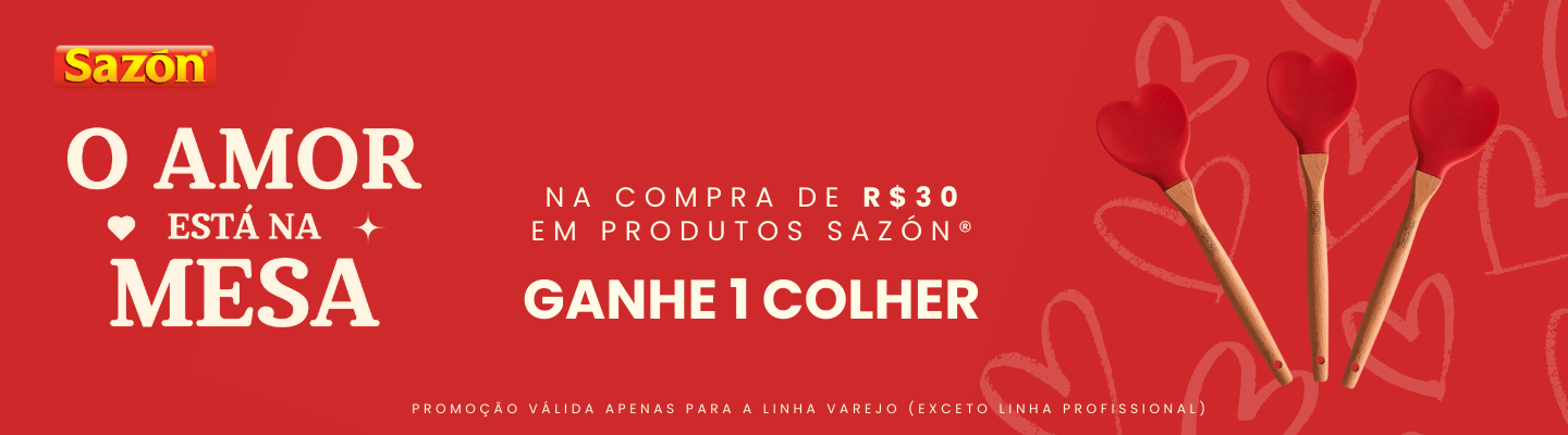Comprou, ganhou SAZÓN®!