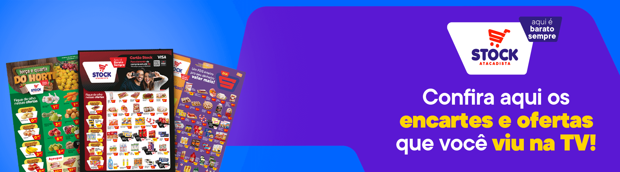 Encartes e TV Stock