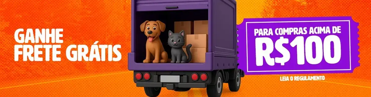 Frete Grátis Acima de R$100,00