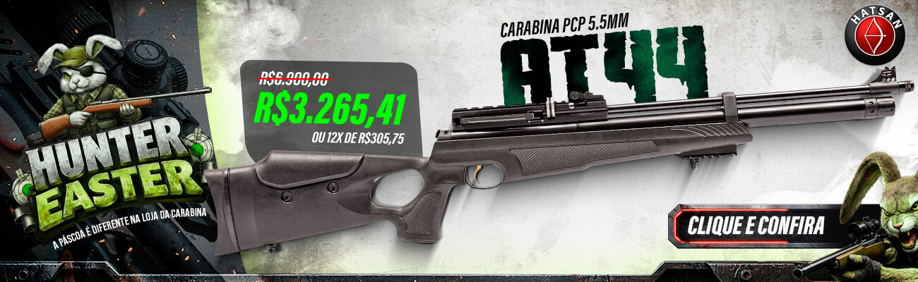 Carabina de Pressão PCP Hatsan AT44 10 - 5.5mm
