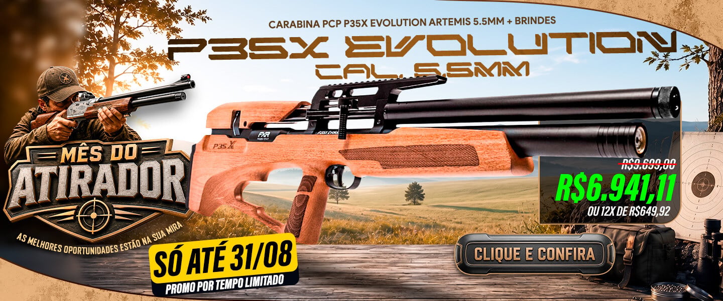 Carabina PCP P35X Evolution Artemis 5.5mm