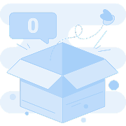 Ícone de caixa vazia