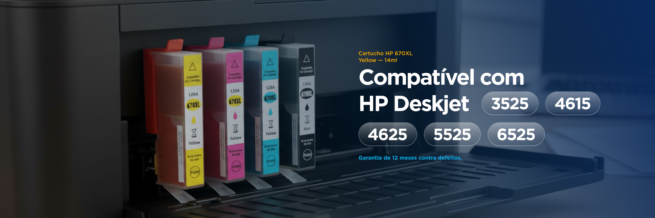 Banner do produto Cartucho de Toner Compatível com HP CE285A | M1212NF/M1132/P1102W | Preto - 1,6K - Byqualy