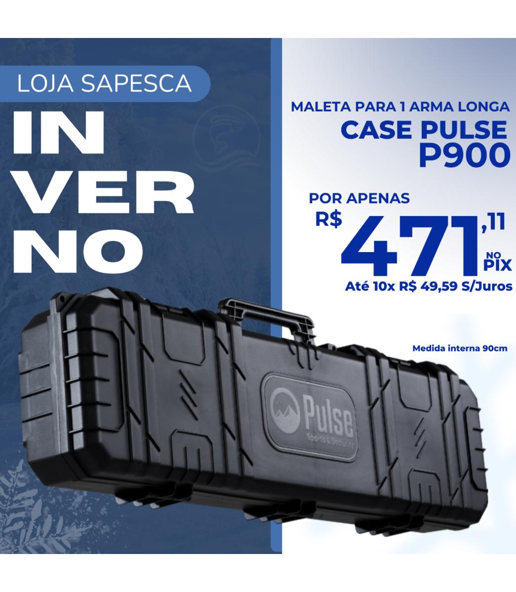 MALETA CASE PARA 1 ARMAS LONGA PULSE P900